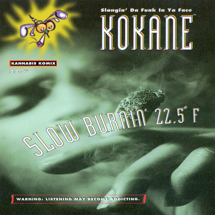 Album cover art for "Slow Burnin 22.5° Fahrenheit" by Kokane