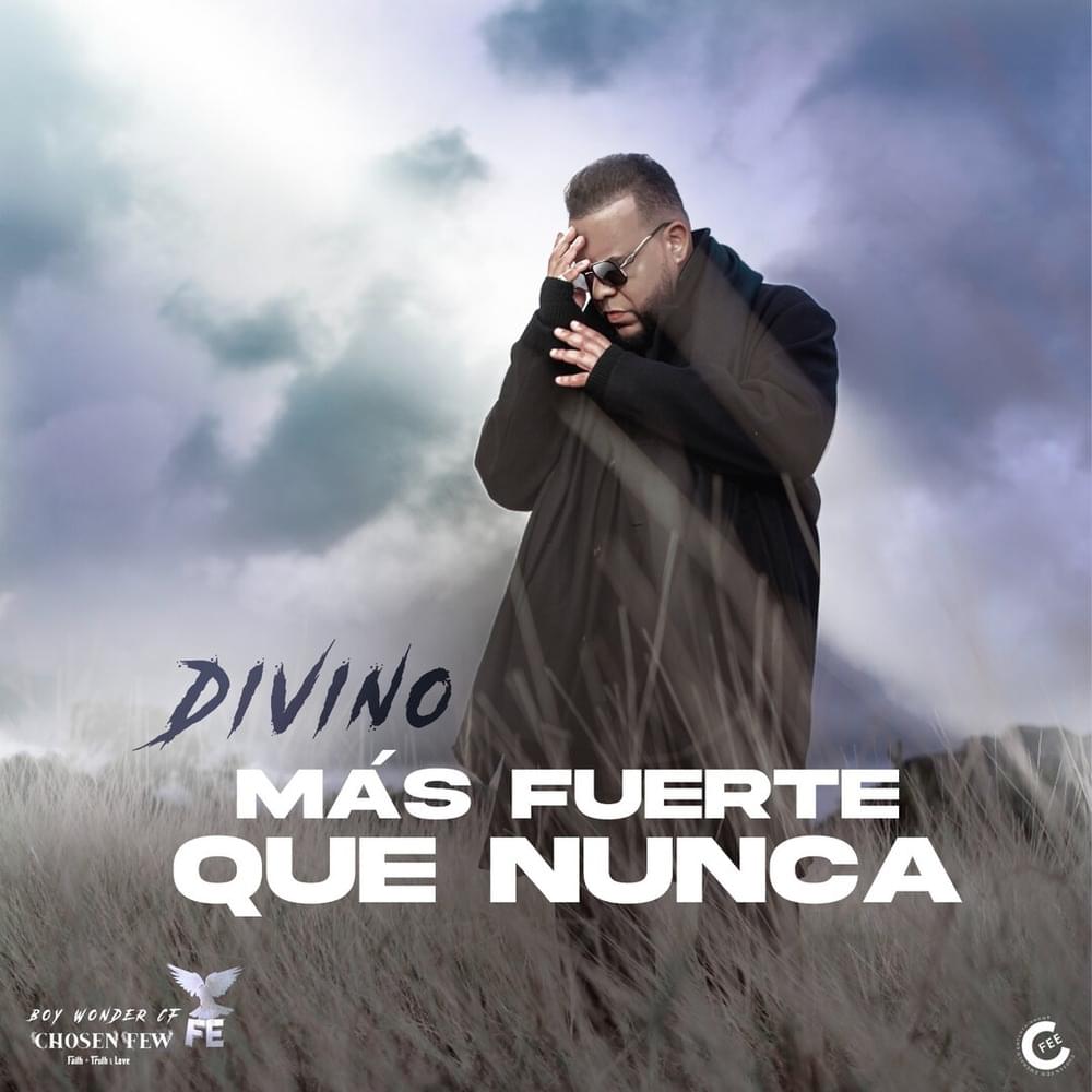 Album cover art for "Más Fuerte Que Nunca" by Boy Wonder CF