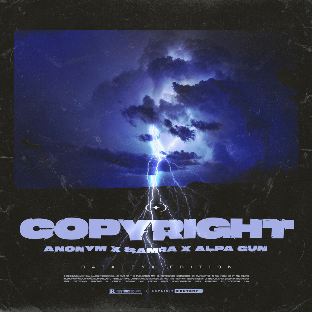 Album cover art for "Copyright" by Anonym