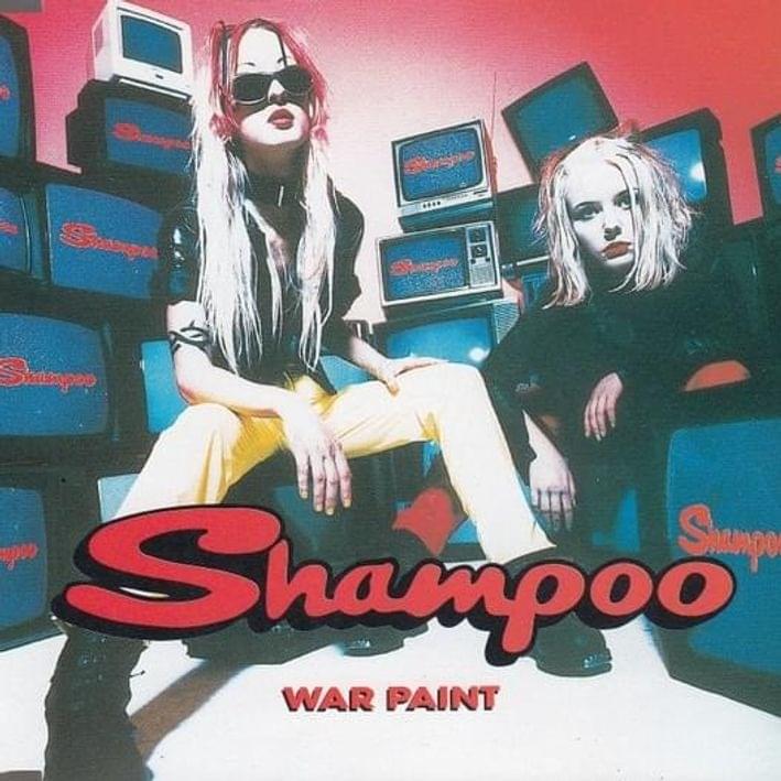 Album cover art for "War Paint - Extended Version" by Shampoo