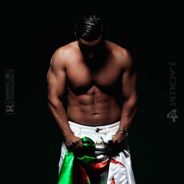 Album cover art for "Végéta" by Lacrim