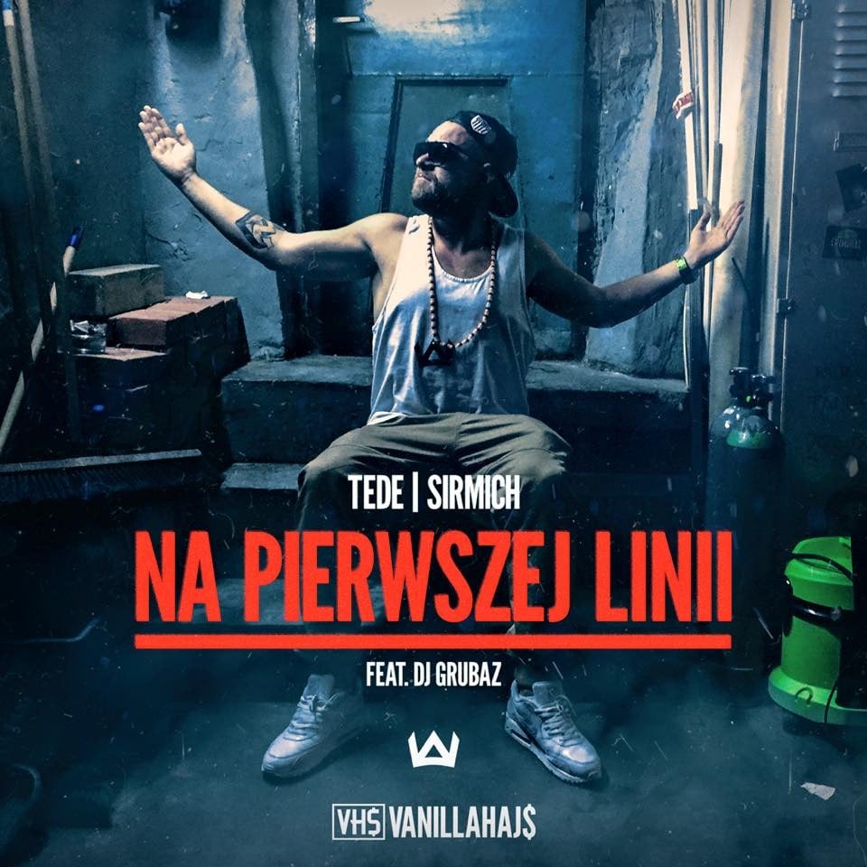 Album cover art for "Na Pierwszej Linii" by Tede & DJ Grubaz