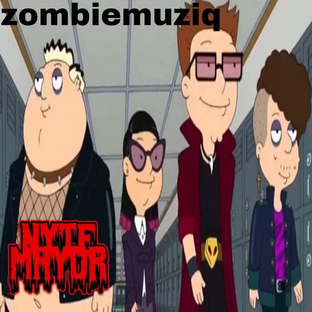 Album cover art for "zombie" by islurwhenitalk