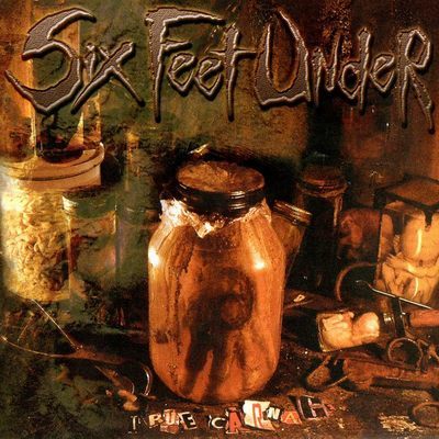 Album cover art for "One Bullet Left" by Six Feet Under & Ice-T