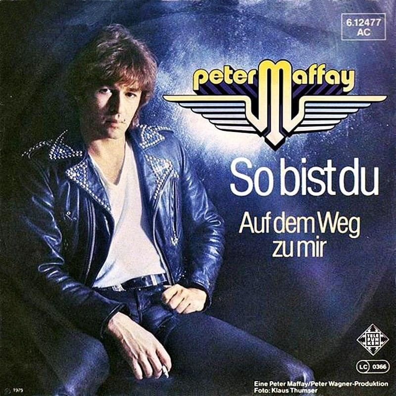 Album cover art for "So bist du" by Peter Maffay