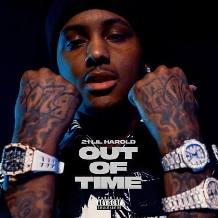 Album cover art for "Out of Time" by 21 Lil Harold