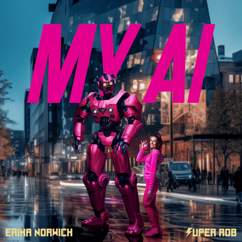 Album cover art for "My AI" by Super Rob