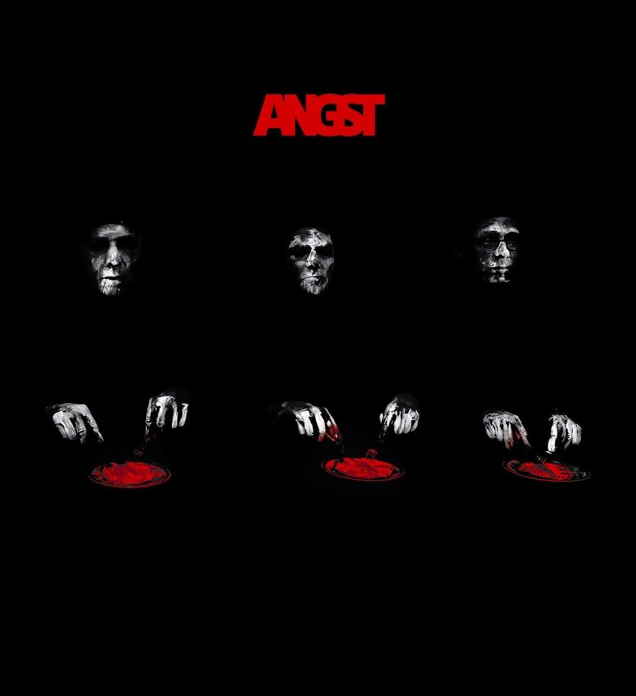 Album cover art for "Angst" by Rammstein
