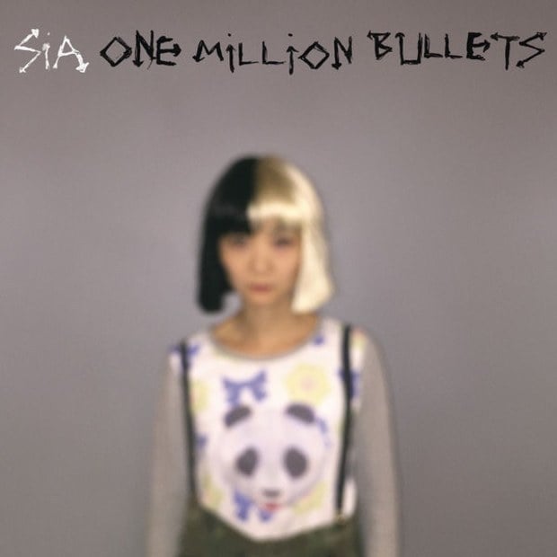 Album cover art for "One Million Bullets" by Sia