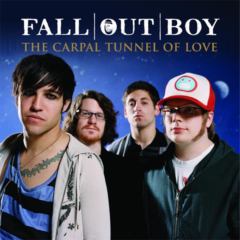 Album cover art for "The Carpal Tunnel of Love" by Fall Out Boy