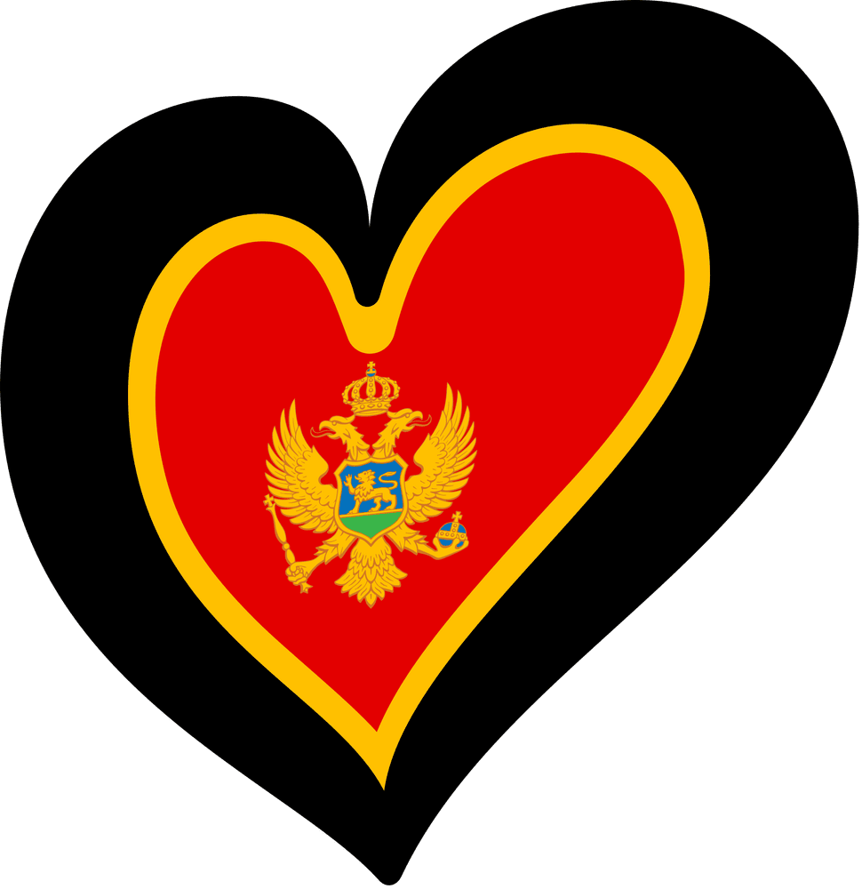 Album cover art for "Montenegro in the Eurovision Song Contest" by Eurovision Song Contest