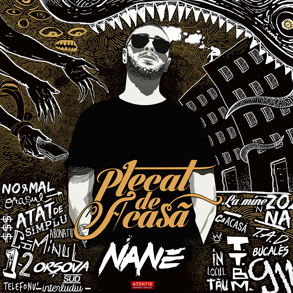 Album cover art for "Orșova, Sud" by NANE