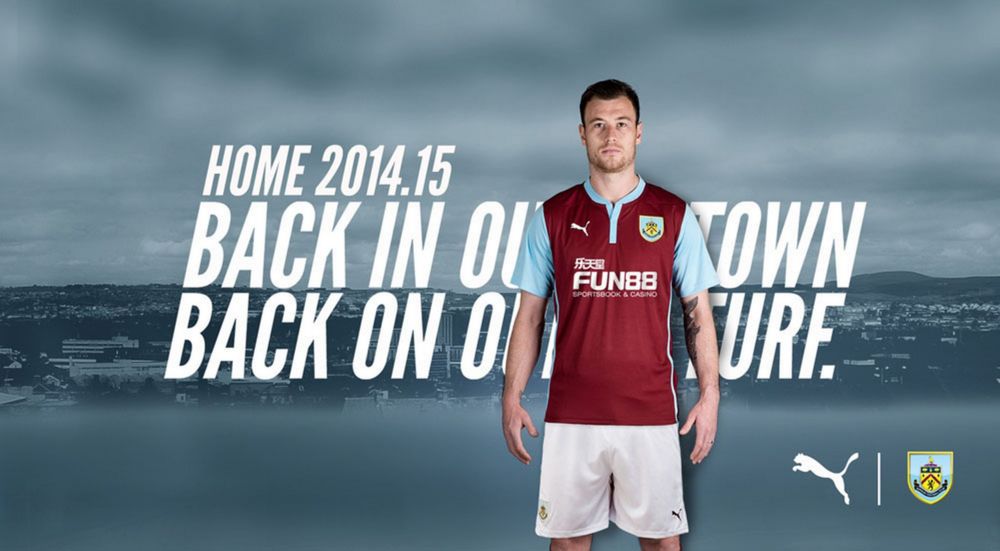 Album cover art for "Burnley 2014/15 Kit" by Burnley FC