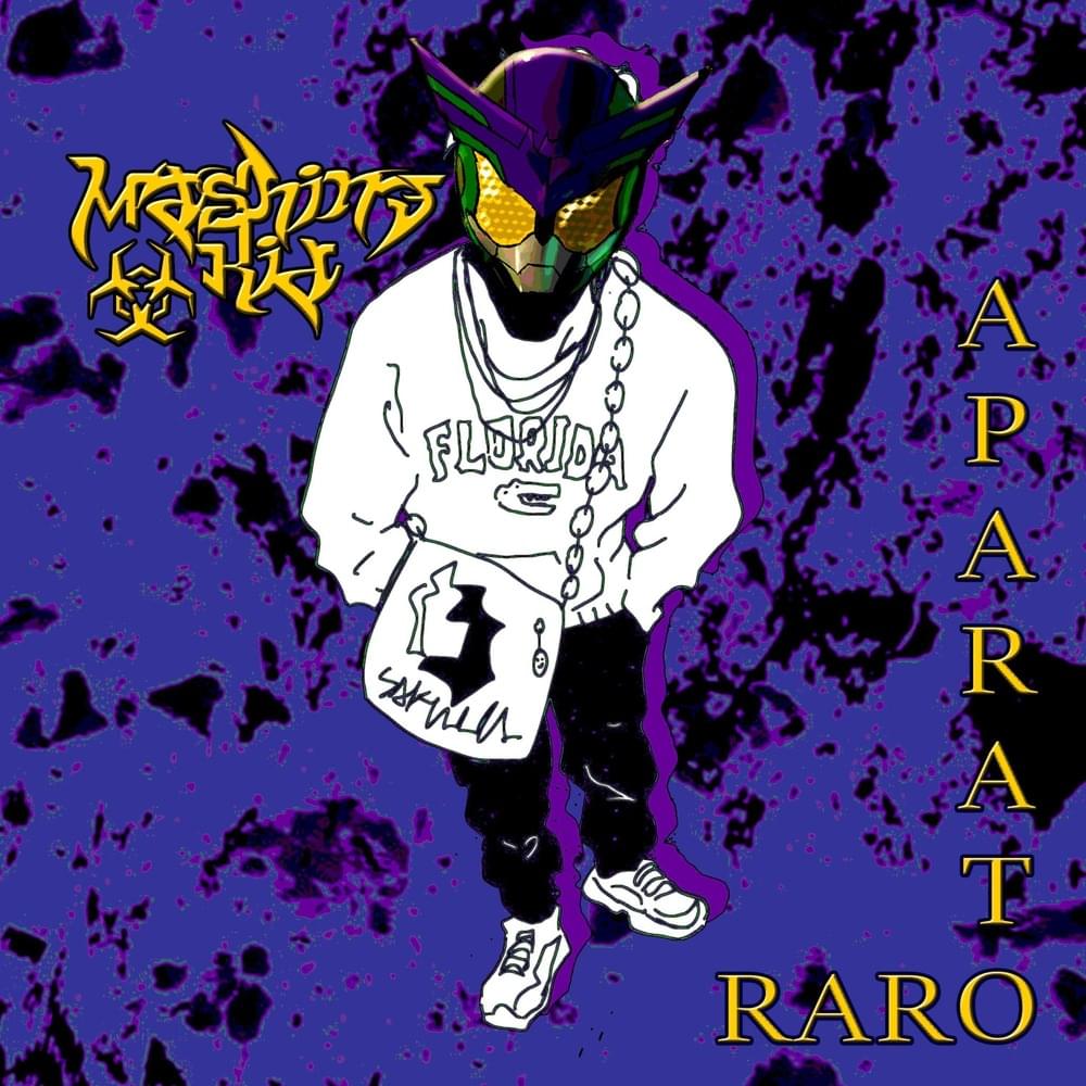 Album cover art for "Aparato Raro" by Mashine Kid & Johnny Soplo