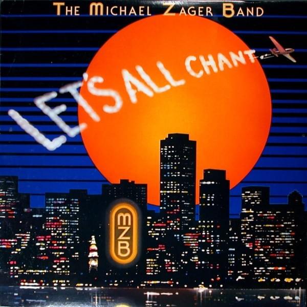 Album cover art for "Let’s All Chant" by Michael Zager Band