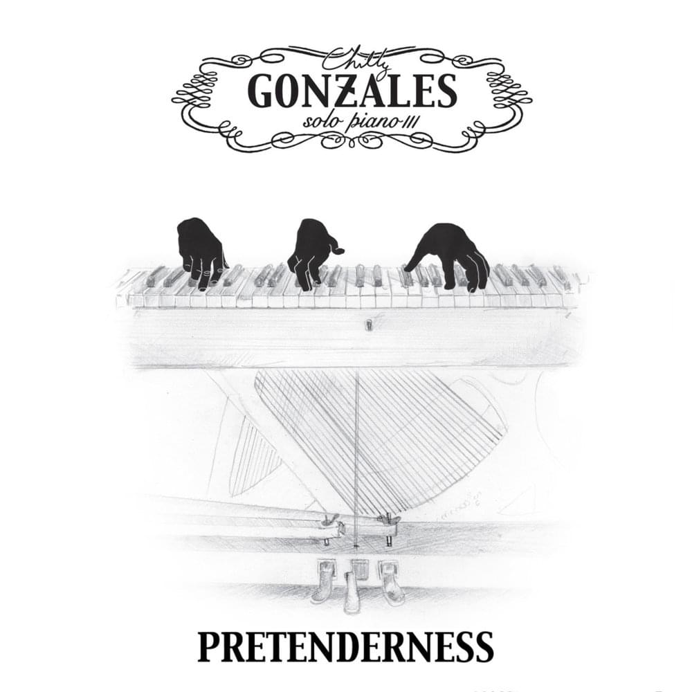 Album cover art for "Pretenderness" by Chilly Gonzales