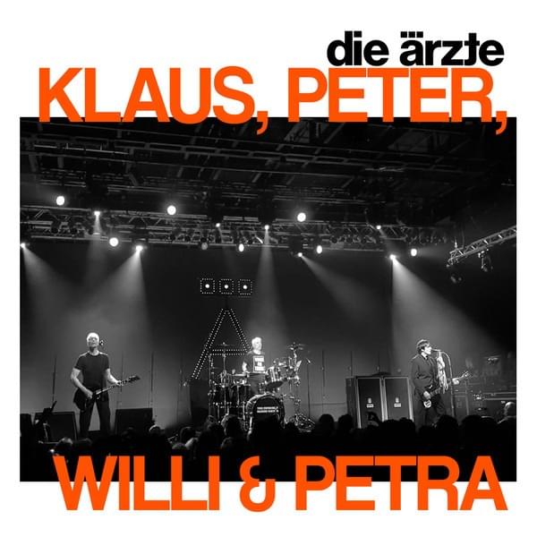 Album cover art for "Klaus, Peter, Willi & Petra" by Die Ärzte