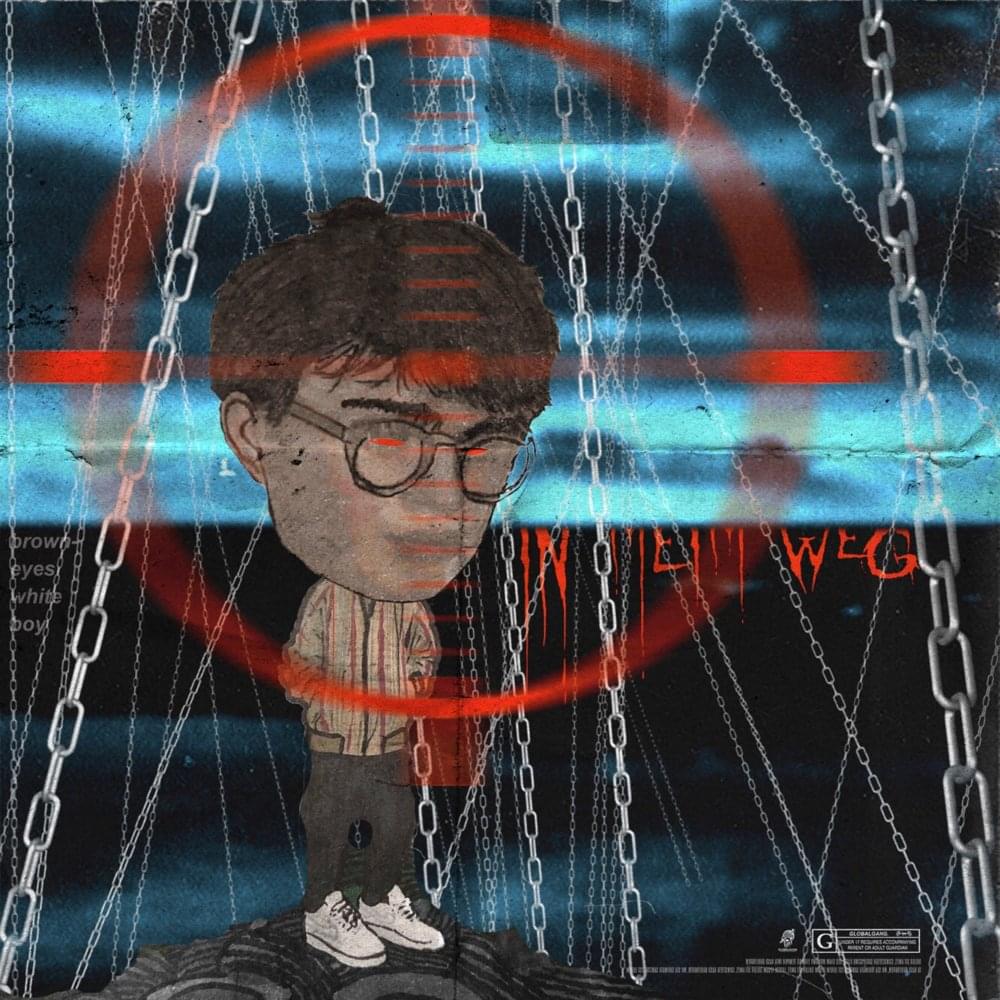 Album cover art for "In meim Weg" by Brown-Eyes White Boy