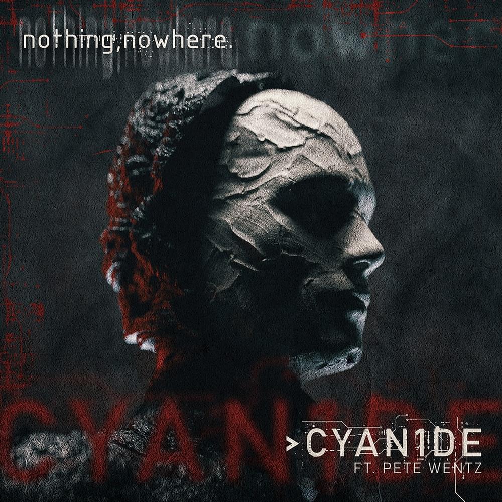 Album cover art for "CYAN1DE" by nothing,nowhere. & Pete Wentz