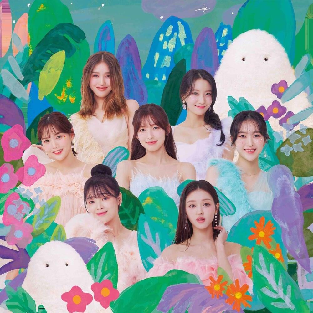Album cover art for "Real Love (Japanese Version)" by OH MY GIRL