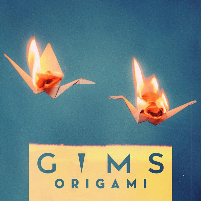 Album cover art for "ORIGAMI" by GIMS & X Nilo Virus