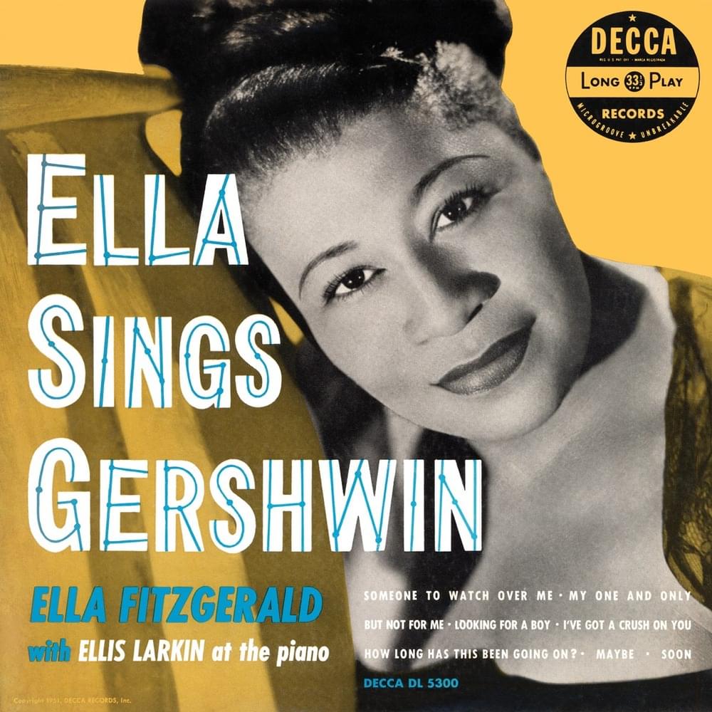 Album cover art for "Maybe" by Ella Fitzgerald