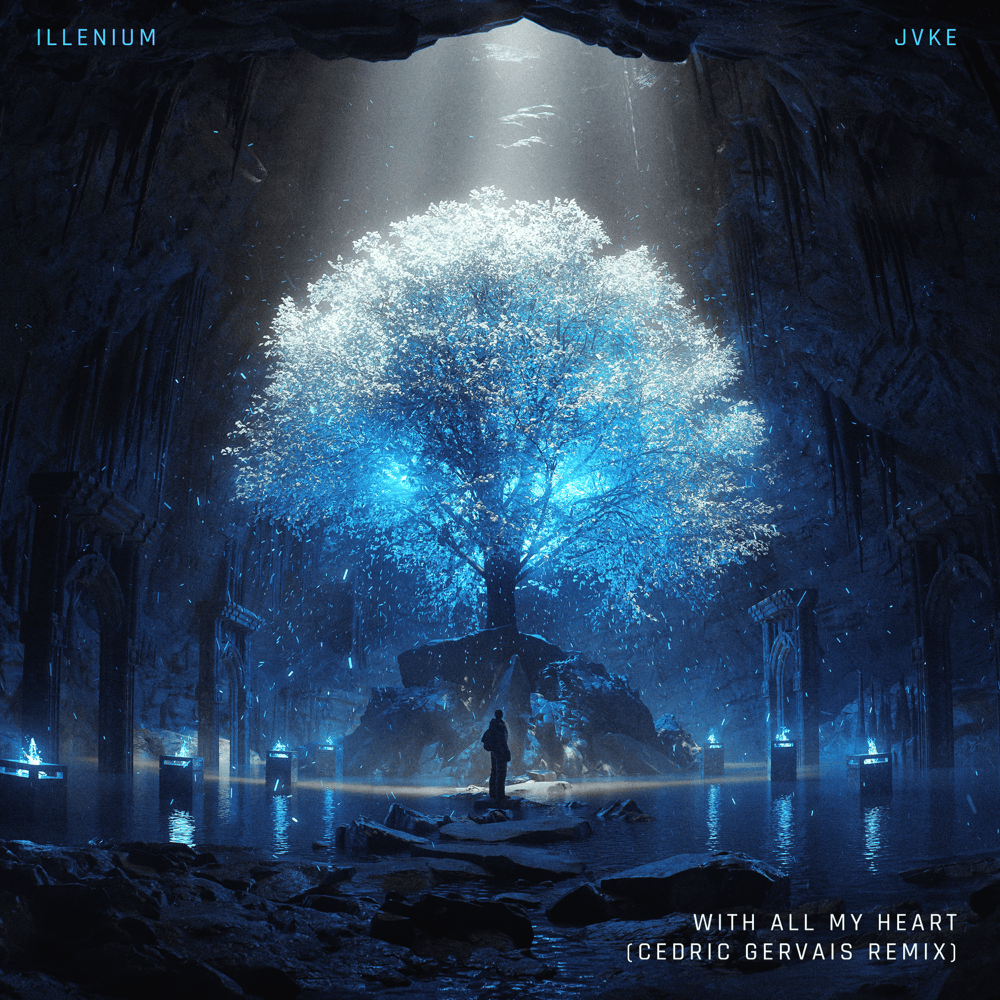 Album cover art for "With All My Heart (Cedric Gervais Remix)" by ILLENIUM