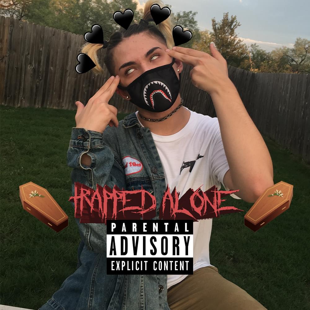 Album cover art for "Trapped Alone" by S God