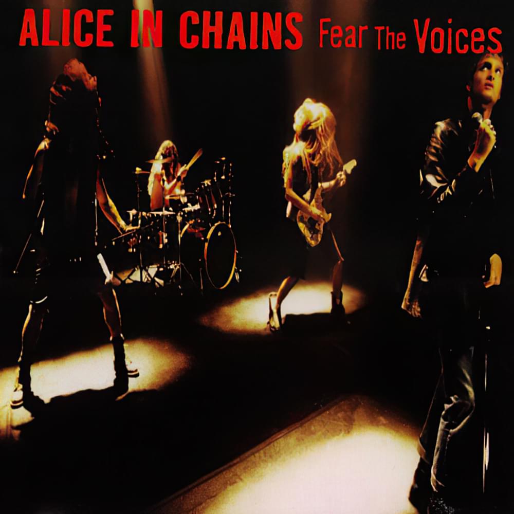 Album cover art for "Fear the Voices" by Alice in Chains
