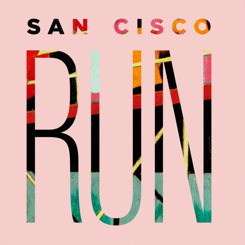 Album cover art for "Run" by triple j