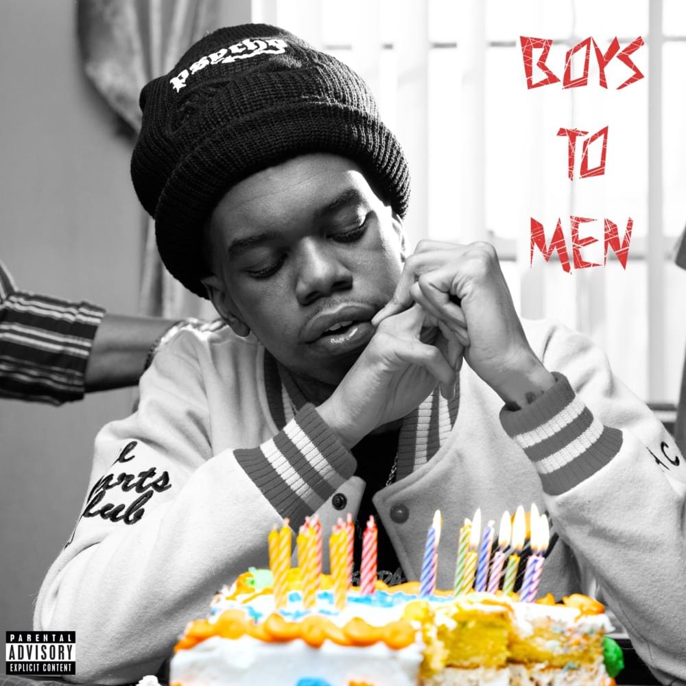 Album cover art for "Boys To Men" by Lil Poppa