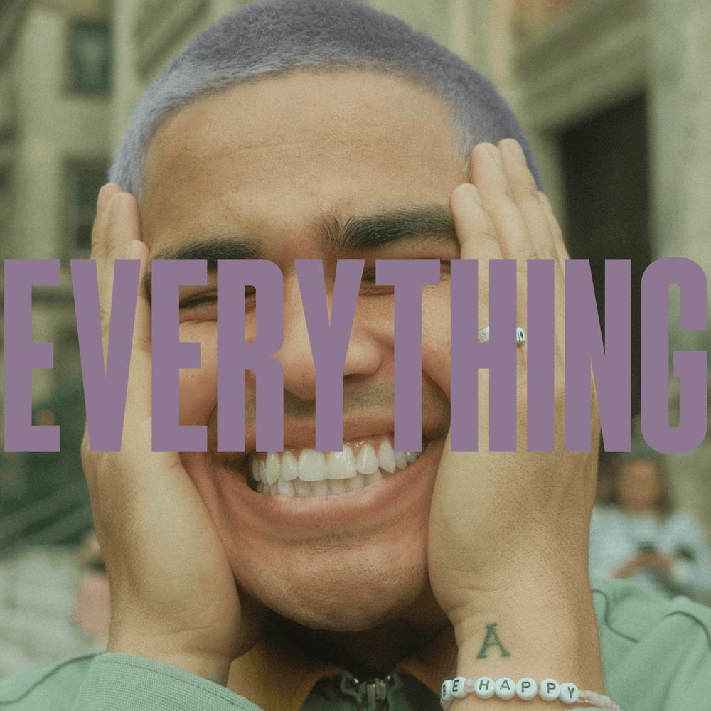 Album cover art for "EVERYTHING" by Alex Aiono