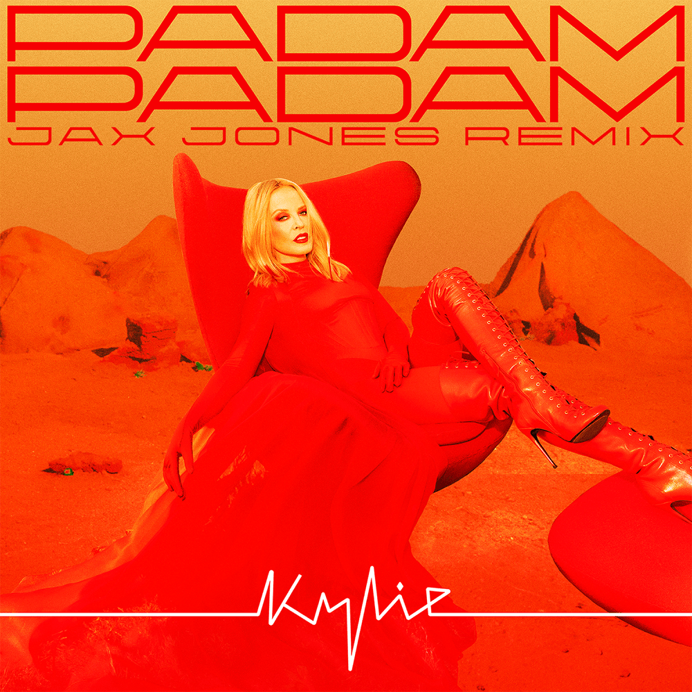 Album cover art for "Padam Padam (Jax Jones Remix)" by Kylie Minogue