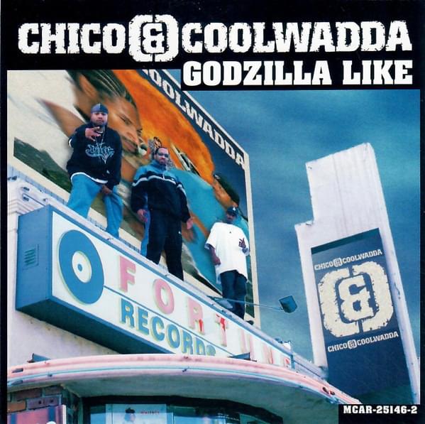 Album cover art for "Godzilla Like" by Chico & Coolwadda