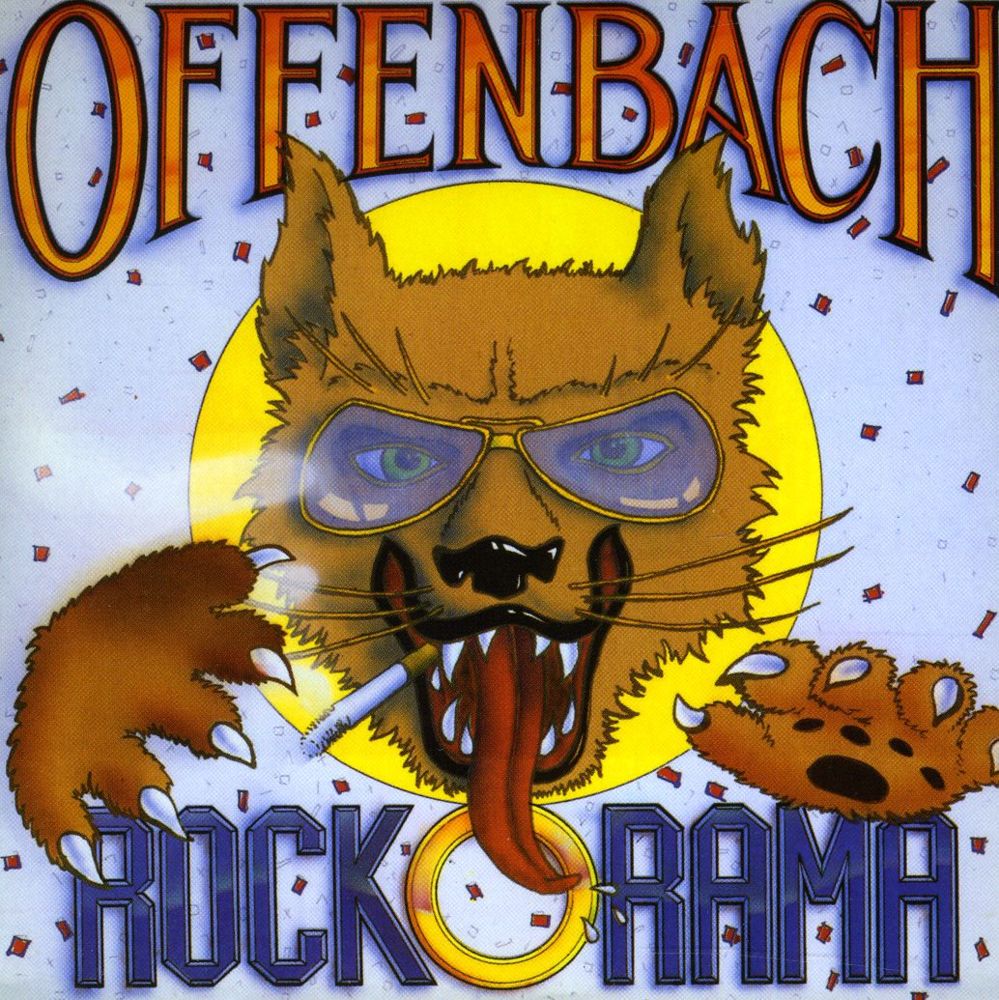 Album cover art for "La Louve" by Offenbach