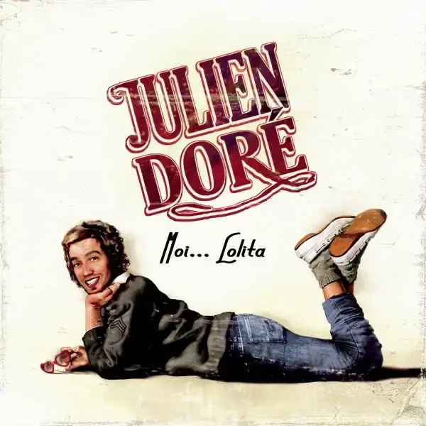 Album cover art for "Moi... Lolita" by Julien Doré
