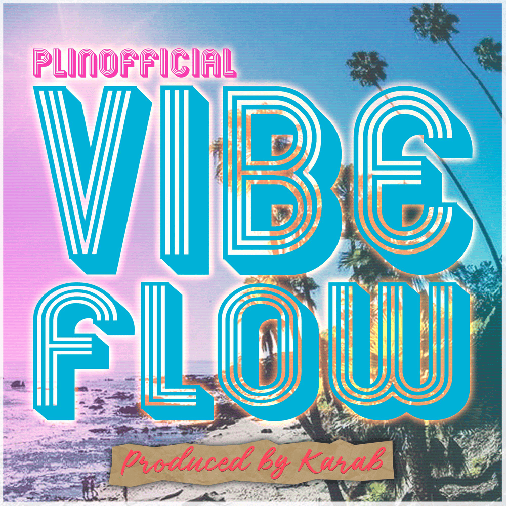 Album cover art for "Vibe Flow" by PlinOfficial