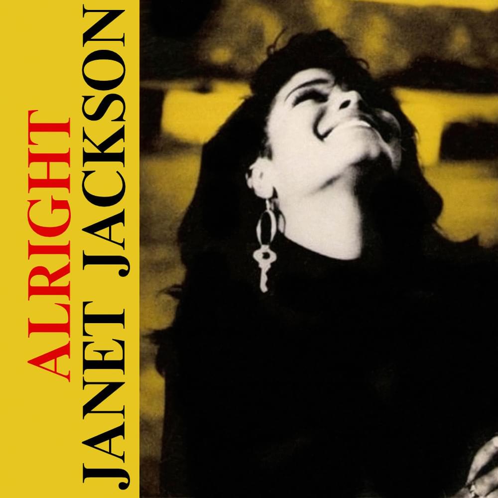 Album cover art for "Alright" by Janet Jackson