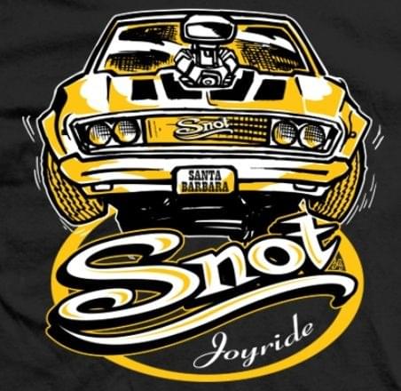 Album cover art for "Joy Ride" by Snot (Hardcore Punk)​