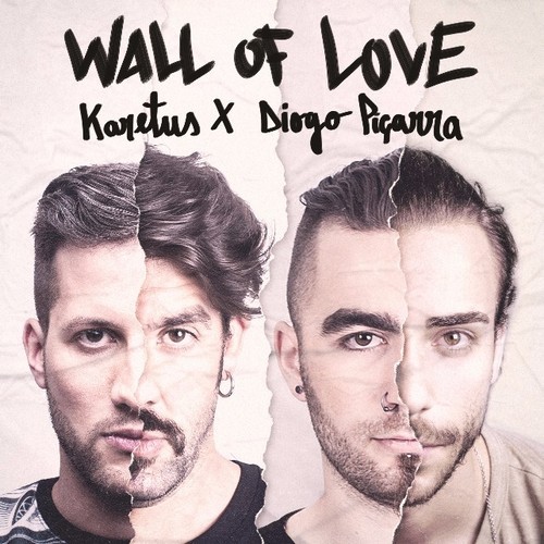 Album cover art for "Wall Of Love" by Karetus & Diogo Piçarra