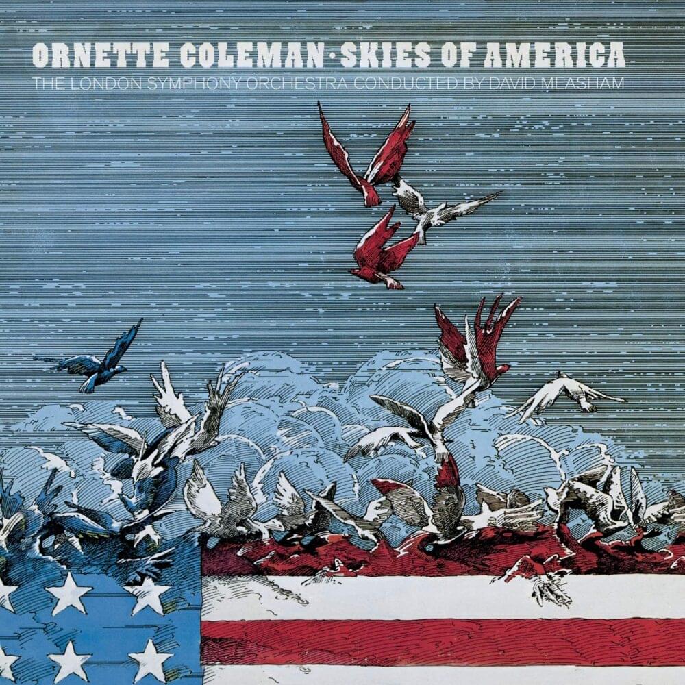 Album cover art for "Foreigner in a Free Land" by Ornette Coleman