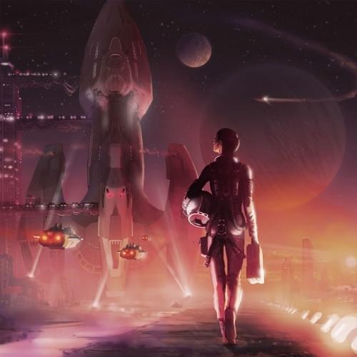 Album cover art for "Space Odyssey" by Just A Gent & Thandi Phoenix