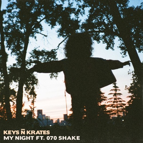 Album cover art for "My Night" by Keys N Krates & 070 Shake