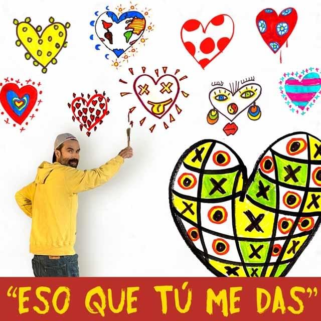 Album cover art for "Eso Que Tú Me Das" by Jarabe de Palo