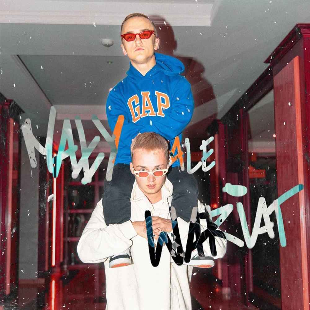 Album cover art for "Mały ale wariat" by Qry & Mini Majk
