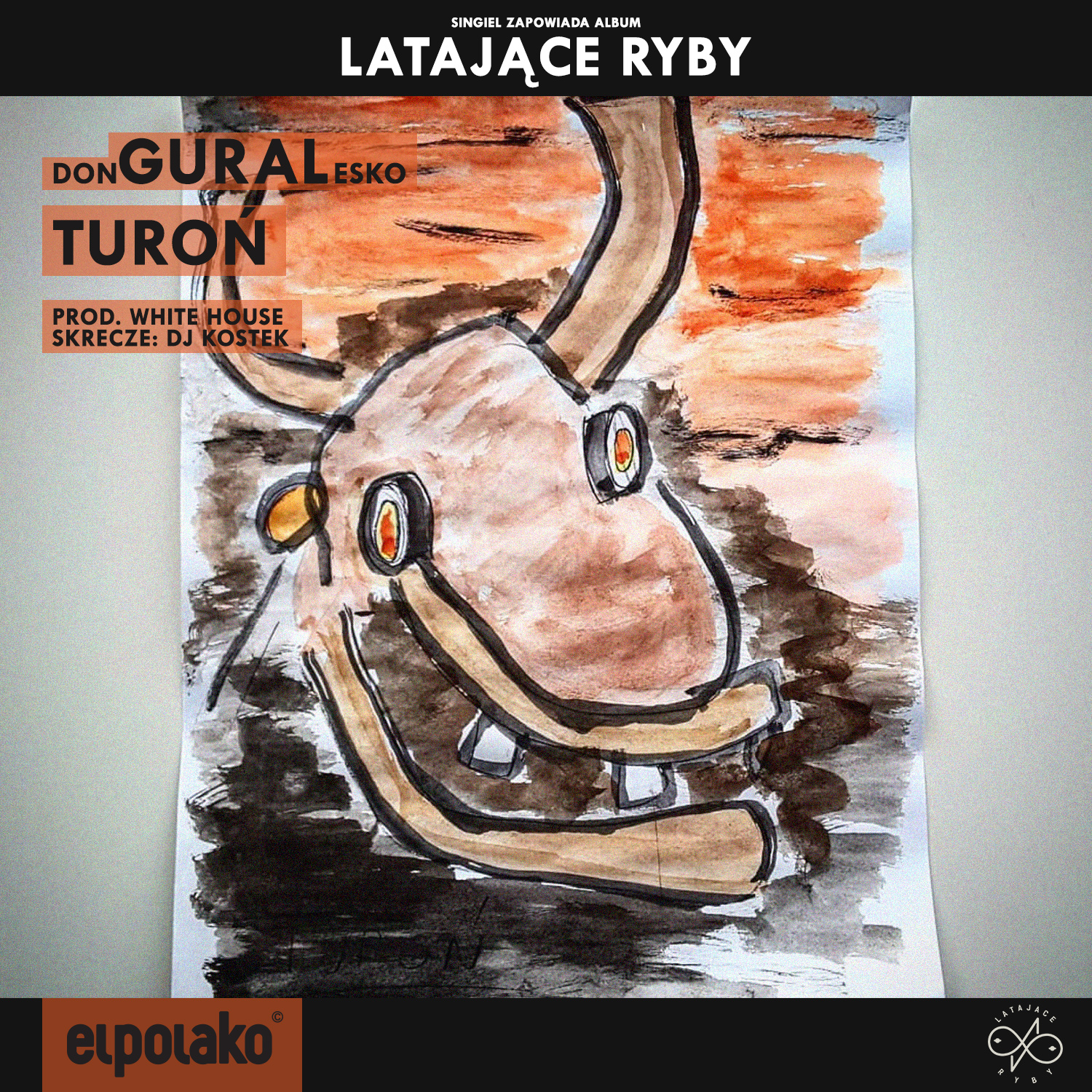 Album cover art for "Turoń" by donGURALesko & DJ Kostek