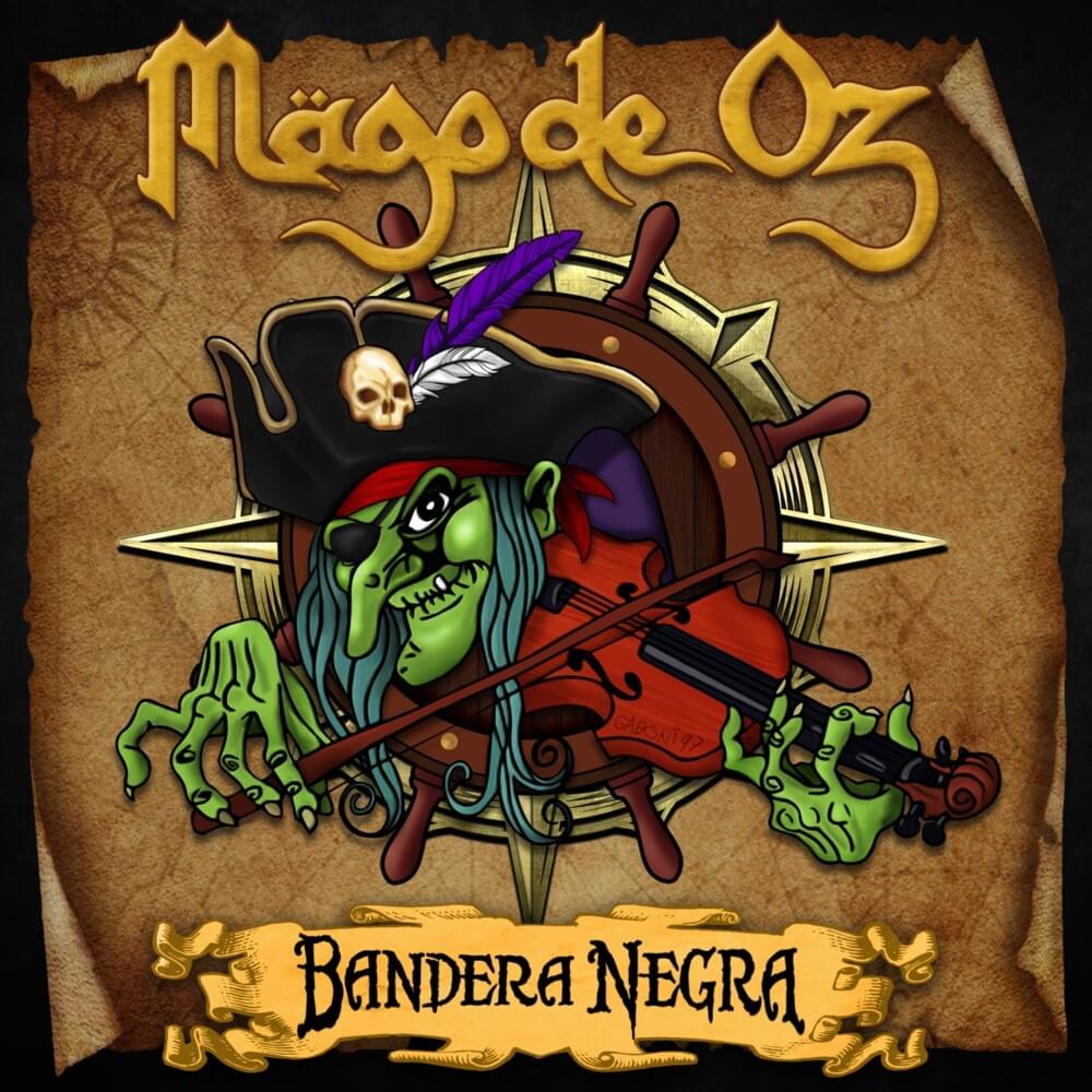 Album cover art for "Bandera Negra" by Mägo de Oz