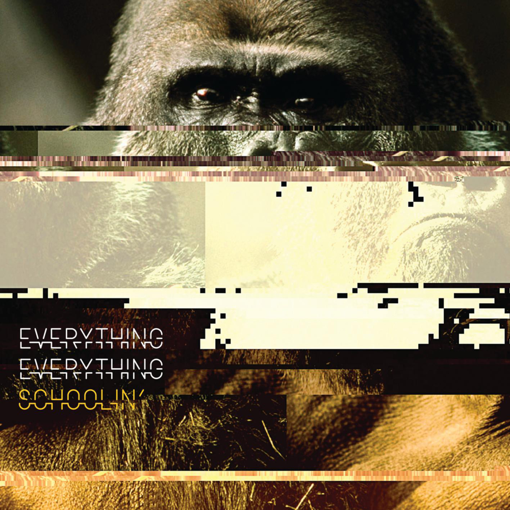 Album cover art for "Schoolin’" by Everything Everything