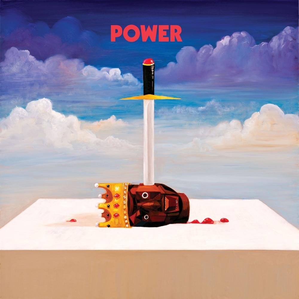Album cover art for "Kanye West - POWER (Traduction française)" by Genius traductions françaises