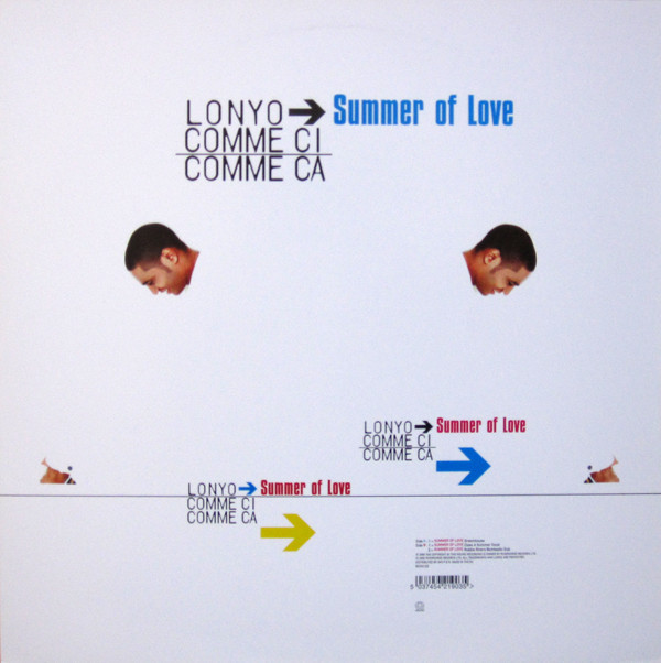 Album cover art for "Summer of Love" by Lonyo